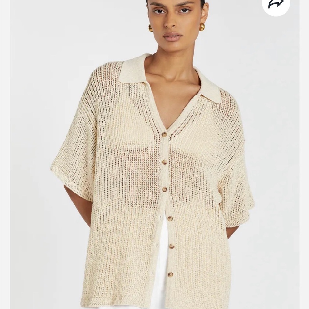 DISSH MARGOT WHEAT KNIT CROCHET